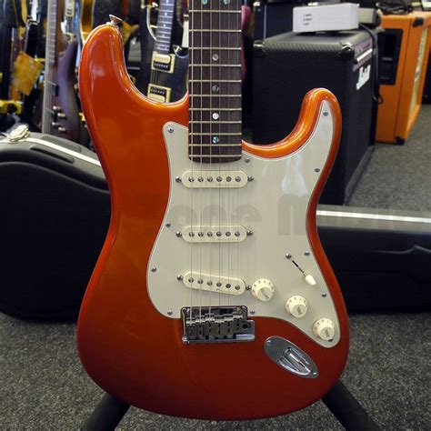 Fender Usa Deluxe Strat Candy Tangerine W Case 2nd Hand Rich