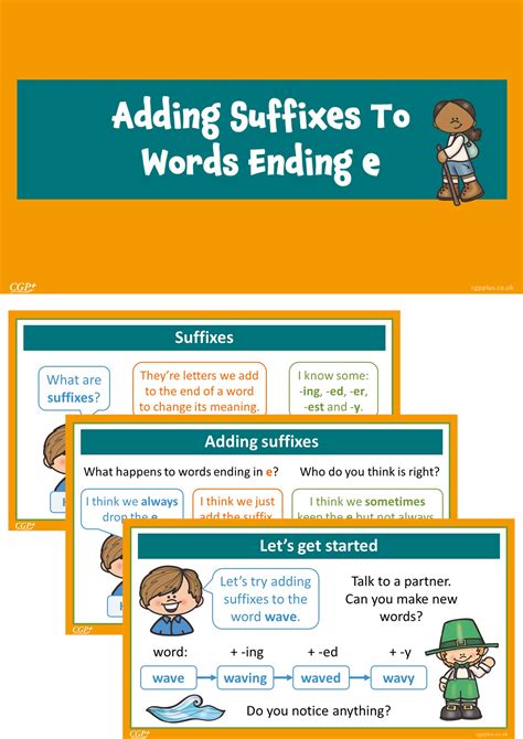 Adding Suffixes To Words Ending Y Year 2 Cgp Plus