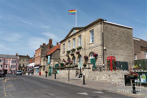 Glastonbury Town Hall Photograph by Rob Hawkins | Pixels