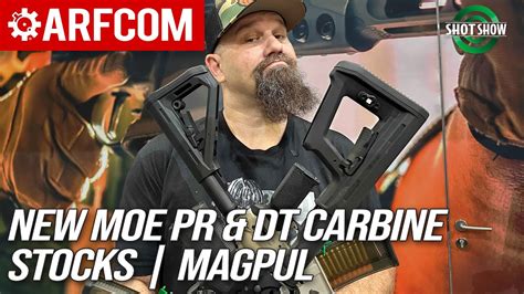 New MOE PR DT Carbine Stocks MAGPUL Shot Show 2024 YouTube