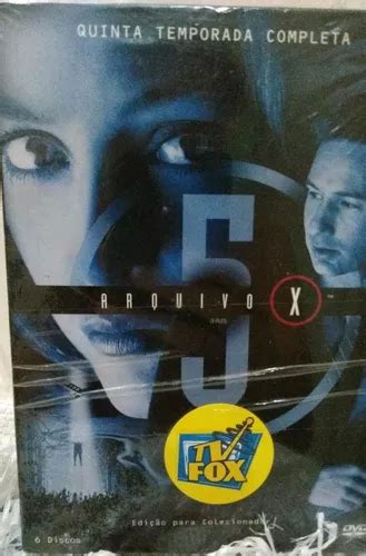 Arquivo X 5ª Temporada Box 6 Dvds Original Lacrado Parcelamento sem juros