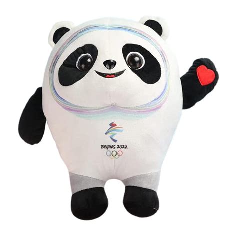 Buy 2022 Winter Olympics Mascot, Bing Dwen Dwen & Shuey Rhon Rhon Plush ...