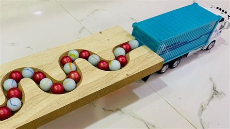 Marble Run Marble Run Race Asmr Haba Slope Long Truck Dump Truck