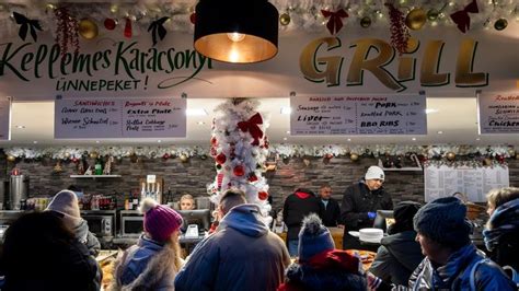 Inflation is pinching Hungary's popular Christmas markets. $23 sausage ...