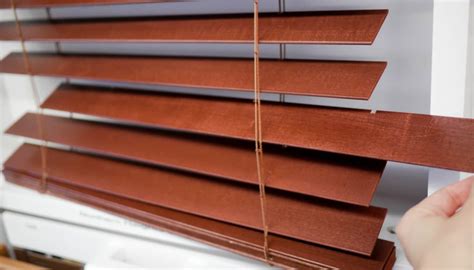 How to Clean (Even the Grimiest) Faux Wood Blinds - The Finishing Touch