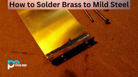 How To Solder Brass Pipe at Francis Bailey blog