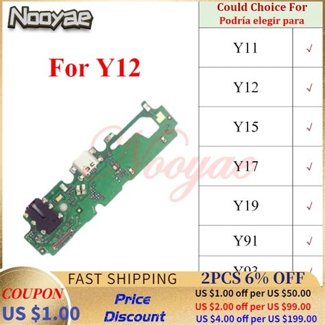 For Vivo Y11 Y12 Y15 Y17 Y3 Y19 Y91 Y93 U3 Y5s 2019 USB Dock Charger