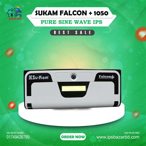 Sukam Falcon 1050 Pure Sine Wave IPS Best Price IPS Bazar