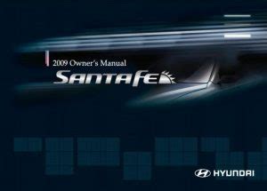 Hyundai Santa Fe Owners Manual Pdf Manual Directory