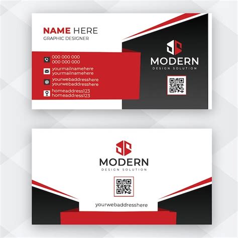 Premium Psd Psd Modern And Clean Business Card Template