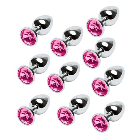 Kit Plug Anal Un Revenda Aco Inox Tamanho Pequeno Sex Shop Shopee Brasil