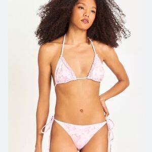 LoveShackFancy Swim Nwt Loveshackfancy Harbor Bikini Set In Pink Seashell Poshmark