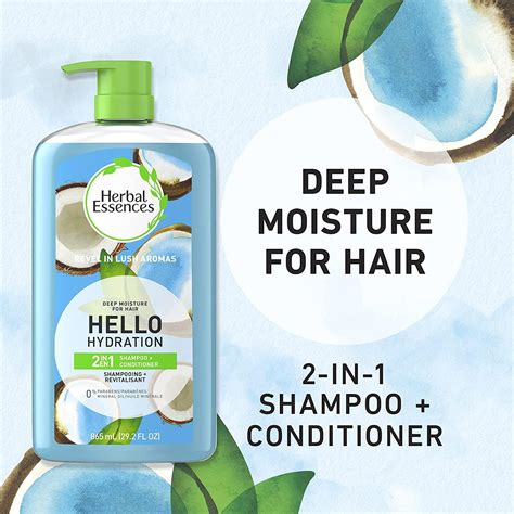 Herbal Essences Hello Hydration 2in1 Shampoo Conditioner 292 Fl Oz Hydrating Formula