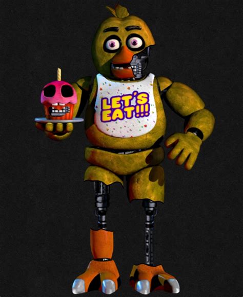 Withered Classic Chica By Springwilliamtrap On Deviantart