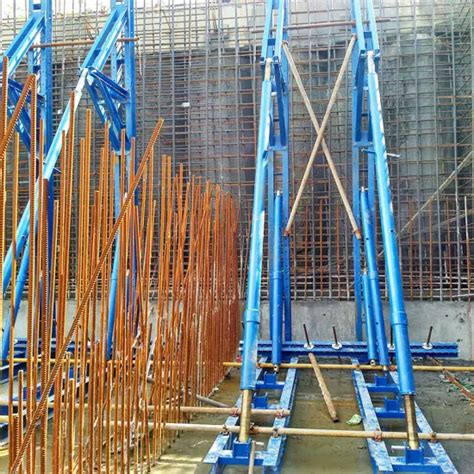 China Factory Single Side Bracket Retaining Wall Formwork System For