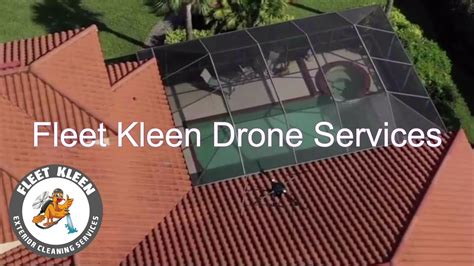 Drone Roof Cleaning 941 723 0086 Youtube