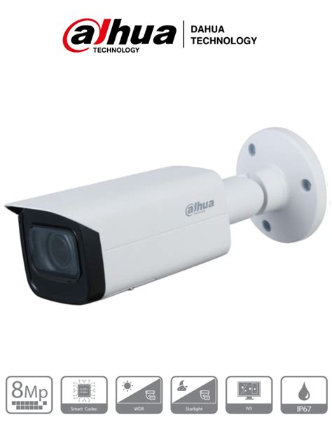 DAHUA DH IPC HFW2831T ZS Cámara IP Bullet de 8 Megapixeles