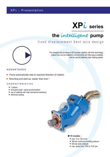 TXV Series Pumps HYDRO LEDUC PDF Catalogs Technical Documentation