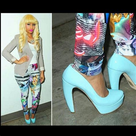 Nicki Minaj shoes. They are bright and bold | Nicki minaj, Crazy shoes ...