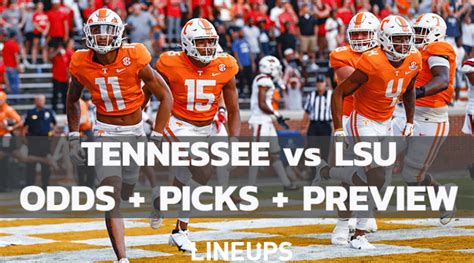 Tennessee Vs Lsu Betting Odds And Predictions 10822