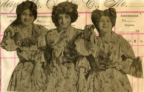 Three Vaudeville Actresses The American Vaudeville Archive Special