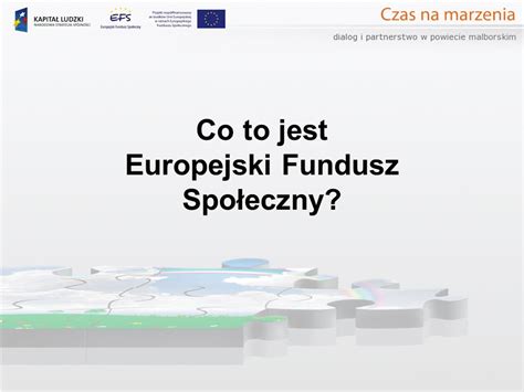 Europejski Fundusz Społeczny jako instrument promocji integracji