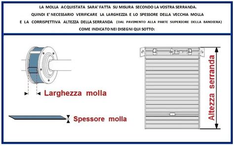 Molla Per Serranda Saracinesca Garage In Acciaio Temprato C Ebay