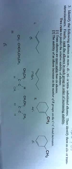 Solved Draw All Constitutional Isomers Formed In Each Identify