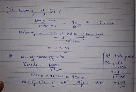 12 An Aqueous Solution Is Prepared By Dissolving 90 Mathrm G Of