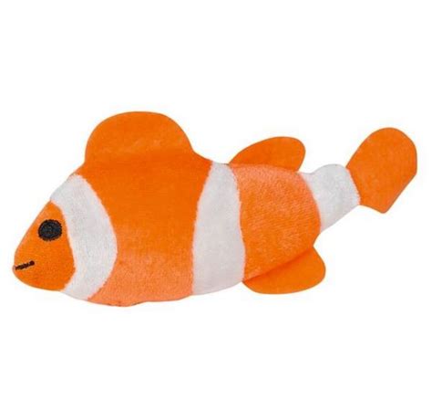 PR52430 Orange Clown Fish Plush