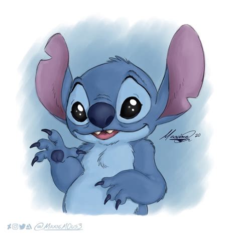 Maxime Lessard - Stitch Sketch [Fan Art]