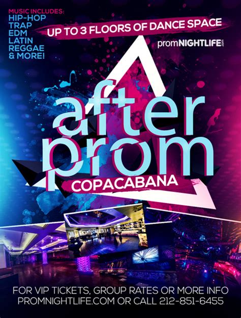 Copacabana Nightclub l Copa After Proms in Times Square | PromNightlife.com