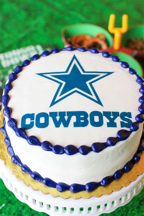 Officially Licensed Dallas Cowboys Cake For The Win Dallas Cowboys