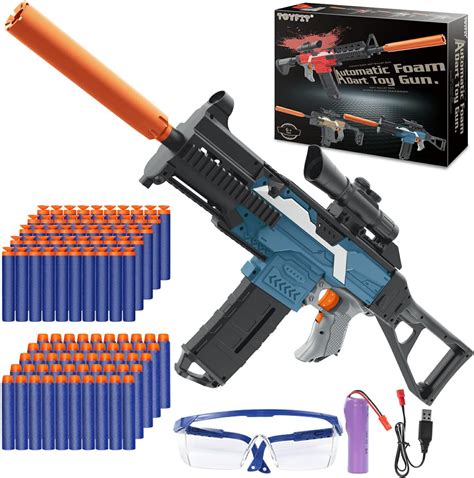 TOYFIT Electric Automatic Toy Gun with Foam Darts - Great India | Ubuy