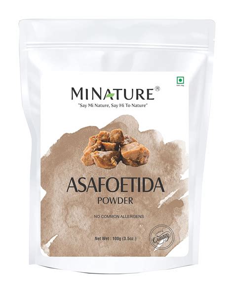 Mi Nature Asafoetida En Polvo Bisagra Asafetida Puro Y Natural