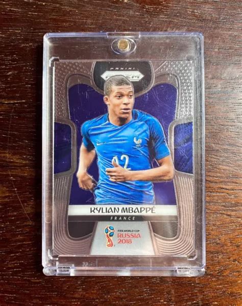 Panini Prizm World Cup Soccer Silver Kylian Mbappe