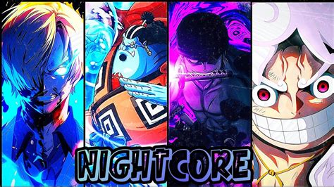 Nightcore Luffy Zoro Sanji Jinbe One Piece Quarteto Monstro