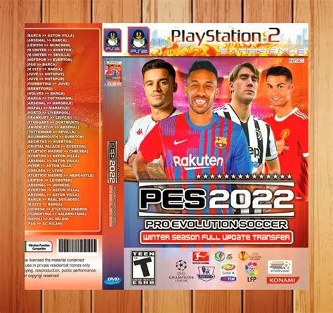 KASET PS2 WINNING ELEVEN 2022 KASET PS 2 ELEVEN 2022 FULL UPDATE