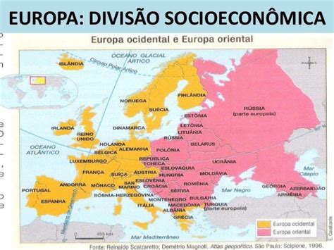 Europa Ocidental E Oriental - Europa