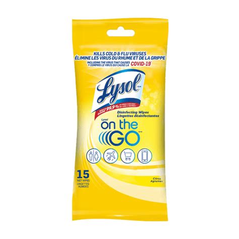 Disinfectant Wipes Lysol® Canada