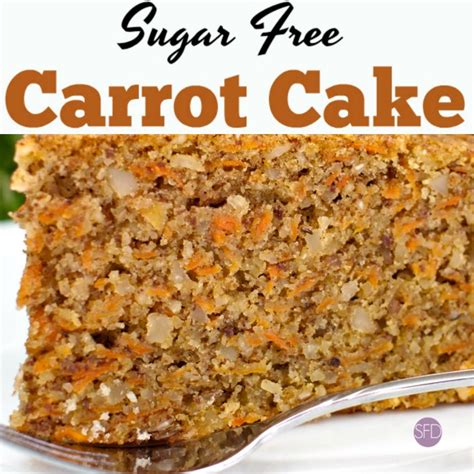 Sugar Free Carrot Cake - THE SUGAR FREE DIVA