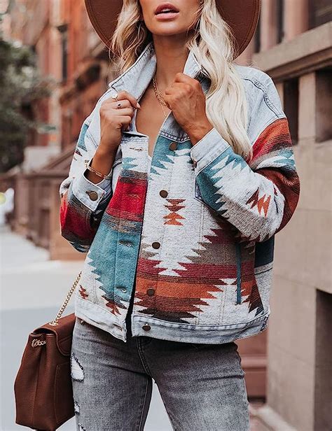 Southwestern Style Jackets For Women