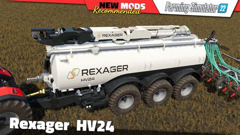 Fs Rexager Hv Farming Simulator New Mods Review K Youtube