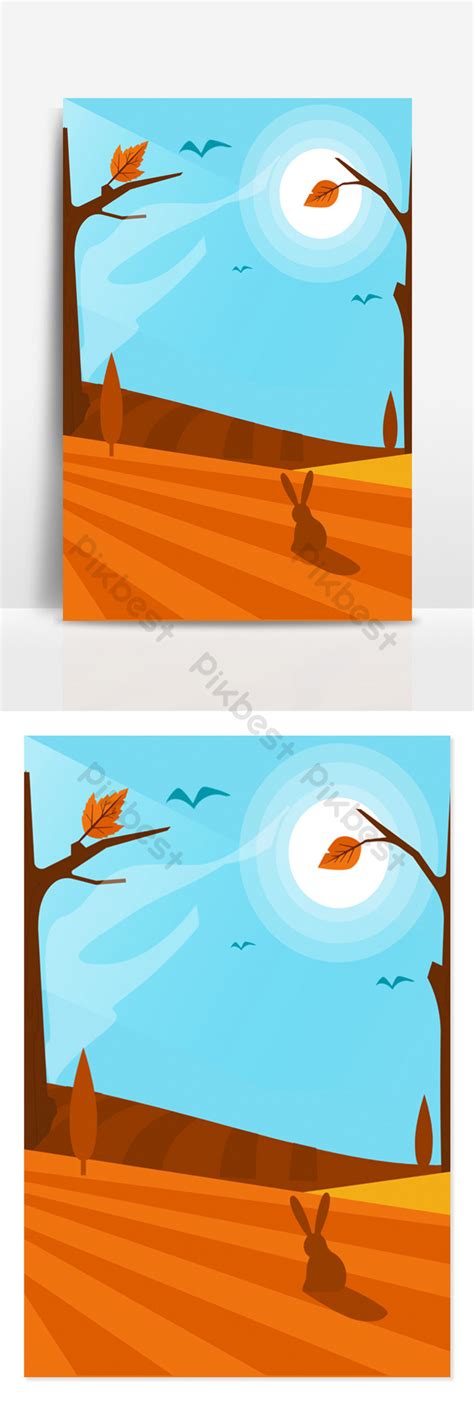 Flat Harvest Field Background Backgrounds | PSD Free Download - Pikbest