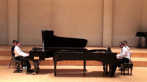 Poulenc Concerto For Two Pianos Tomer Lev D Borovitzky Part