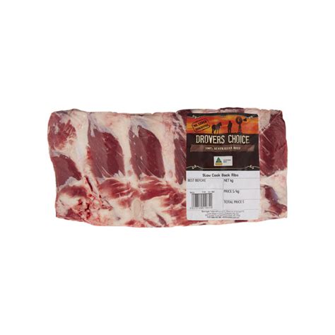 Buy Drovers Beef Ribs Approx 17kg Coles