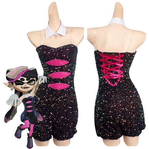 Splatoon - Callie Cosplay Costume Jumpsuit Outfits Halloween Carnival