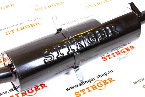 Глушитель основной "Stinger Sport" для а/м ВАЗ 2104 насадка труба Ø85
