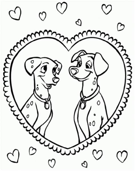 101 Dalmatians Colouring Pages Clip Art Library