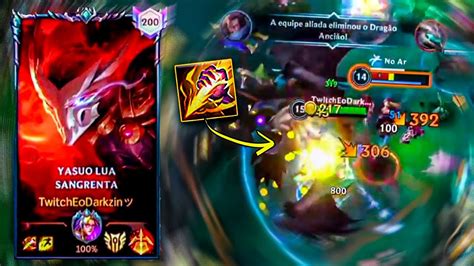 Acabando Com A Nova Season De Yasuo Jungle High Elo Lol Wild Rift